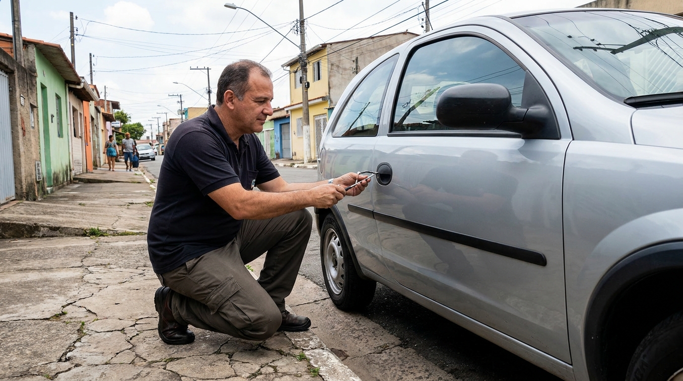 Abertura de carro sem danos por chaveiro em Fortaleza‑CE